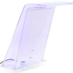Hot Vandfaldstud med LED-belysning 45 cm, vandgennemstrømning 395 mm Springvand & Damme