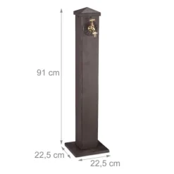 Outlet Vandfontæne, 91x22,5x22,5 cm Springvand & Damme