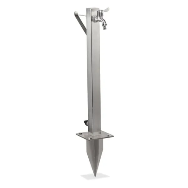 Best Vandhane med slangeholder, 66x30x15 cm, Sølv Vanding