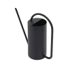 Best Vandkande - Rustfrit stål 201 - Lang tud - 1,4 L - Til stue- og hængeplanter - Bund Ø10 cm - Sort Vanding