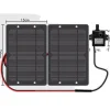 Discount Vandpumpe, Solenergi, Børsteløs Motor,To Sol med Pumpe Springvand & Damme