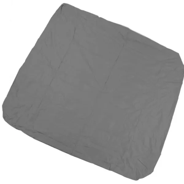 Vandtæt Square SPA Cover - Vejrbestandig Hot Tub Protector - 81,5x81,5x11,8 tommer grå Spa & Udendørsbad