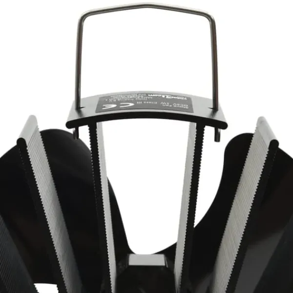 New Varmedrevet ovnventilator 3 blade sort - Brændeovnsventilator - Brændeovnsventilatorer - Home & Living Tilbehør Til Brændeovne & Pejse