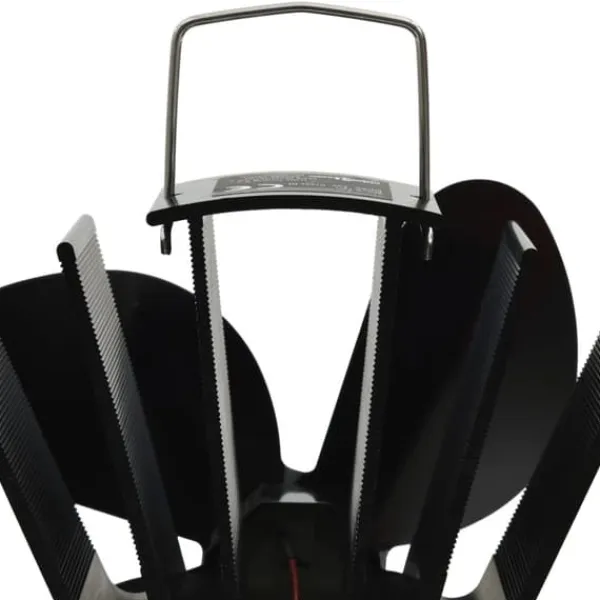 Discount Varmedrevet ovnventilator 4 blade sort - Brændeovnsventilator - Brændeovnsventilatorer - Home & Living Tilbehør Til Brændeovne & Pejse