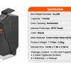 Clearance Våbenskab, Biometrisk Adgang, Kompakt Design,1 Pistoler Bounce Pengeskabe