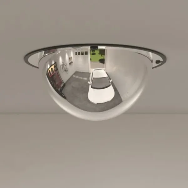 Outlet Vej- og trafikskilte - Living kuppelformet trafikspejl Ø30 cm akryl Sikkerhedsspejle