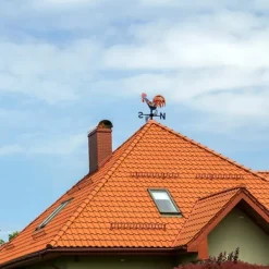 Vinddekoration^Vejrhane vindrose