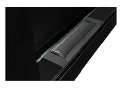 Outlet Væghængt biopejs med glas 65x40x12 cm BOX Flammeregulering Matsort Brændeovne