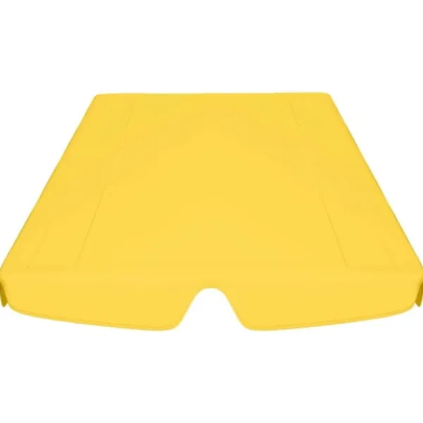 Hot baldakin til havegynge 150/130x105/70 cm gul - Festtelte & havepavilloner – tage Telte & Lysthuse