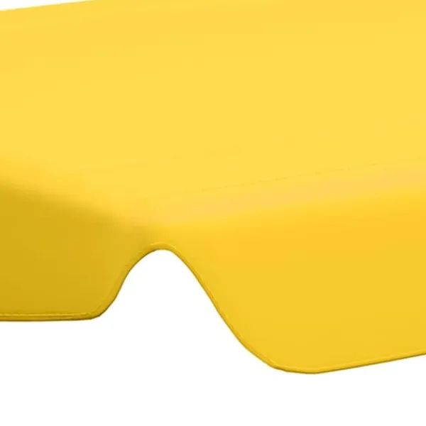 Hot baldakin til havegynge 150/130x105/70 cm gul - Festtelte & havepavilloner – tage Telte & Lysthuse
