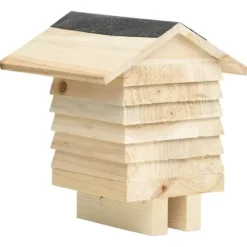 Outlet bihotel 22x20x20 cm massivt fyrretræ - Huse & bure til små dyr Til Fugle & Småvildt