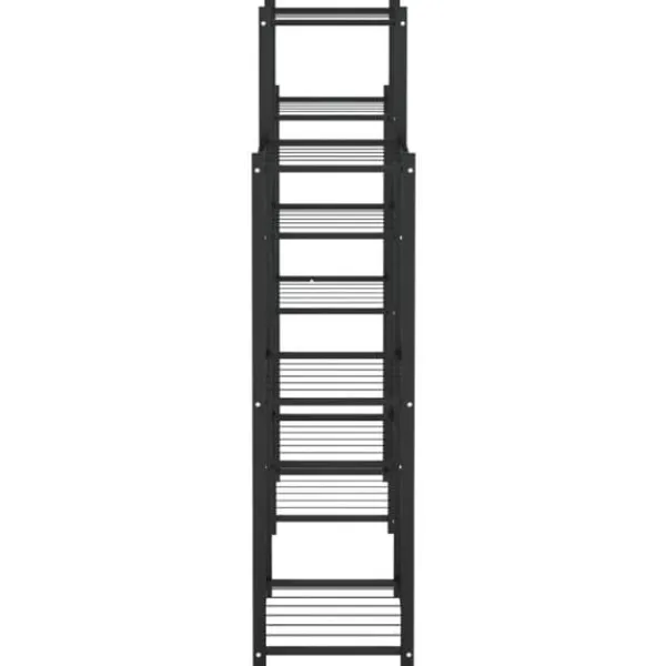 vidaXL Plantestativer^blomsterstativ 85x25x100 cm jern sort - Planteborde