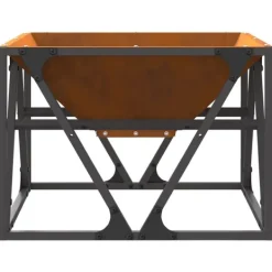 Clearance Bålsted Brun 50 x 50 x 35 cm Forvitret stål Pejse