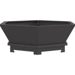 Sale Bålsted Sort 75 x 75 x 28 cm Koldvalset stål Pejse