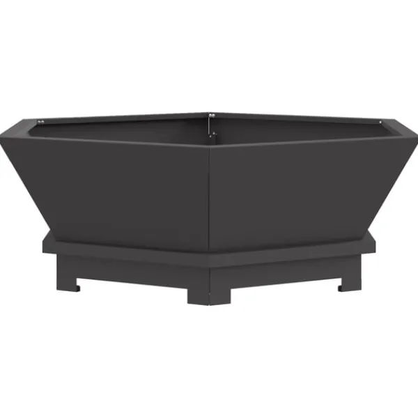 Sale Bålsted Sort 75 x 75 x 28 cm Koldvalset stål Pejse