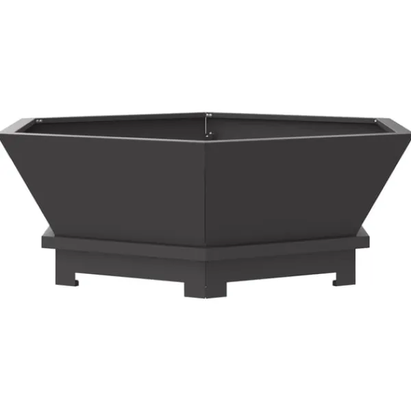Sale Bålsted Sort 75 x 75 x 28 cm Koldvalset stål Pejse