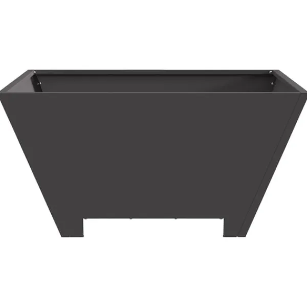 Discount Bålsted Sort 60 x 60 x 30 cm Koldvalset stål Pejse