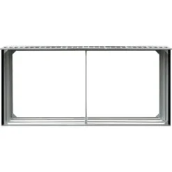 vidaXL Tilbehør Til Brændeovne & Pejse^brændeskur 330 x 92 x 153 cm galvaniseret stål antracitgrå - Brændekurve – tilbehør