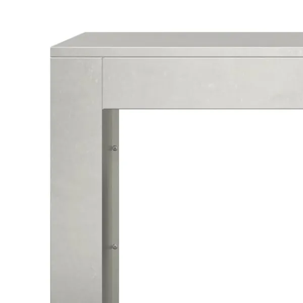 New brændestativ 100x40x60 cm rustfrit stål Tilbehør Til Brændeovne & Pejse