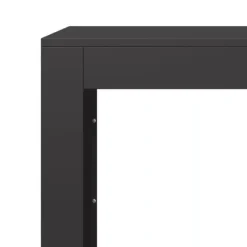 vidaXL Tilbehør Til Brændeovne & Pejse^brændestativ 100x40x100 cm stål sort