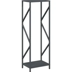 vidaXL Tilbehør Til Brændeovne & Pejse^brændestativ 34x25x100 cm koldvalset stål antracitgrå