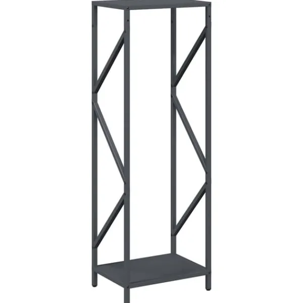 vidaXL Tilbehør Til Brændeovne & Pejse^brændestativ 34x25x100 cm koldvalset stål antracitgrå