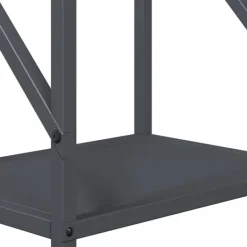 vidaXL Tilbehør Til Brændeovne & Pejse^brændestativ 34x25x100 cm koldvalset stål antracitgrå