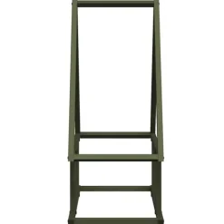 vidaXL Tilbehør Til Brændeovne & Pejse^brændestativ 50x25x60 cm koldvalset stål olivengrøn
