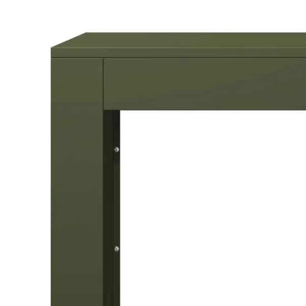 vidaXL Tilbehør Til Brændeovne & Pejse^brændestativ 60x40x80 cm stål grøn