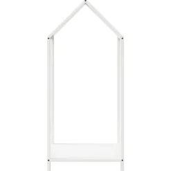 vidaXL Tilbehør Til Brændeovne & Pejse^brændestativ 40x25x90 cm koldvalset stål hvid