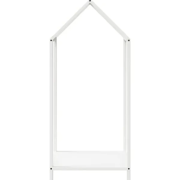 vidaXL Tilbehør Til Brændeovne & Pejse^brændestativ 40x25x90 cm koldvalset stål hvid