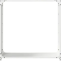 vidaXL Tilbehør Til Brændeovne & Pejse^brændestativ 90x28x90 cm koldvalset stål hvid