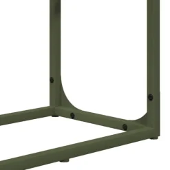 vidaXL Tilbehør Til Brændeovne & Pejse^brændestativ 60x25x100 cm koldvalset stål olivengrøn