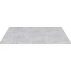 vidaXL Havedekorationer^Checker plader 4 pcs Sølv 30 x 30 cm Aluminium
