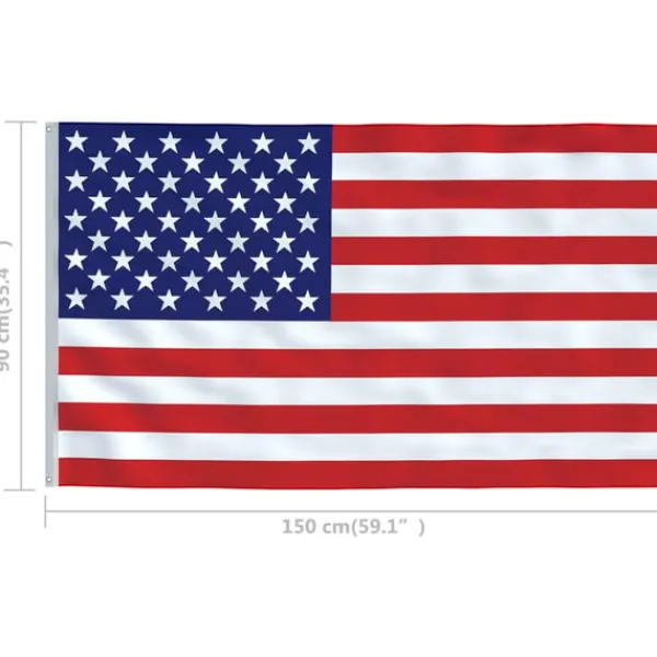 Sale det amerikanske flag 90x150 cm Flag & Vindposer