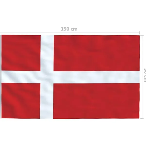 Online det danske flag 90x150 cm Flag & Vindposer