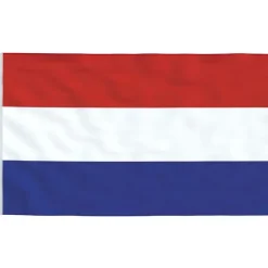 vidaXL Flag & Vindposer^det hollandske flag 90x150 cm