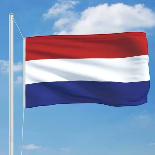 vidaXL Flag & Vindposer^det hollandske flag 90x150 cm