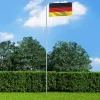 vidaXL Flag & Vindposer^det tyske flag 90x150 cm - Flag & vimpler