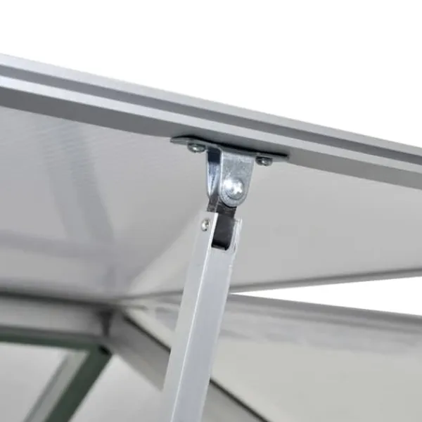 New drivhus 3,46 m² forstærket aluminium - Drivhuse Drivhus