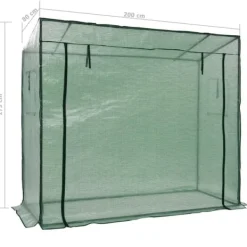 Sale drivhus 200 x 80 x 173 cm - Drivhuse Drivhus