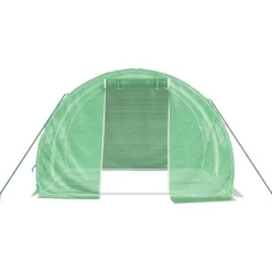 vidaXL Drivhus^drivhus med stålstel 6 m² 3x2x2 m grøn - Drivhuse
