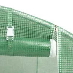 vidaXL Drivhus^drivhus med stålstel 6 m² 3x2x2 m grøn - Drivhuse