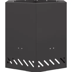 New Fire Pit Black 48 x 48 x 51 cm Cold-rolled steel Pejse