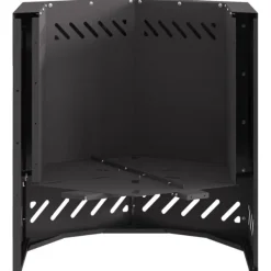 New Fire Pit Black 48 x 48 x 51 cm Cold-rolled steel Pejse