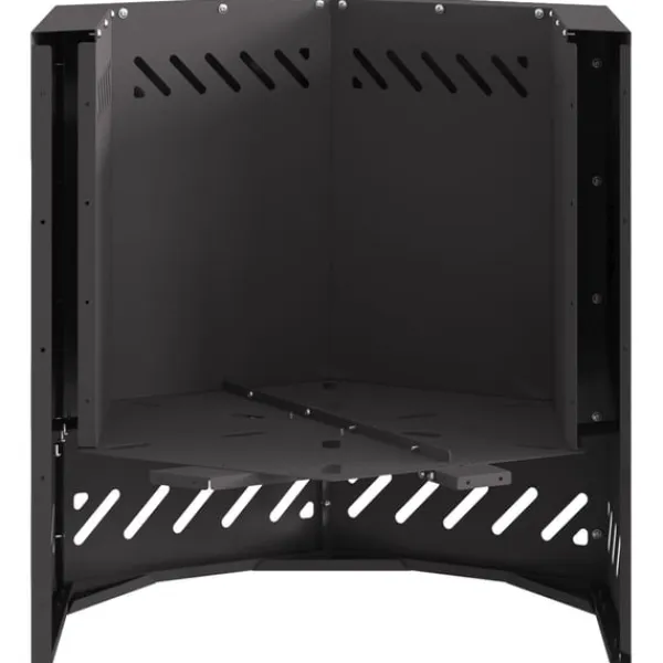New Fire Pit Black 48 x 48 x 51 cm Cold-rolled steel Pejse