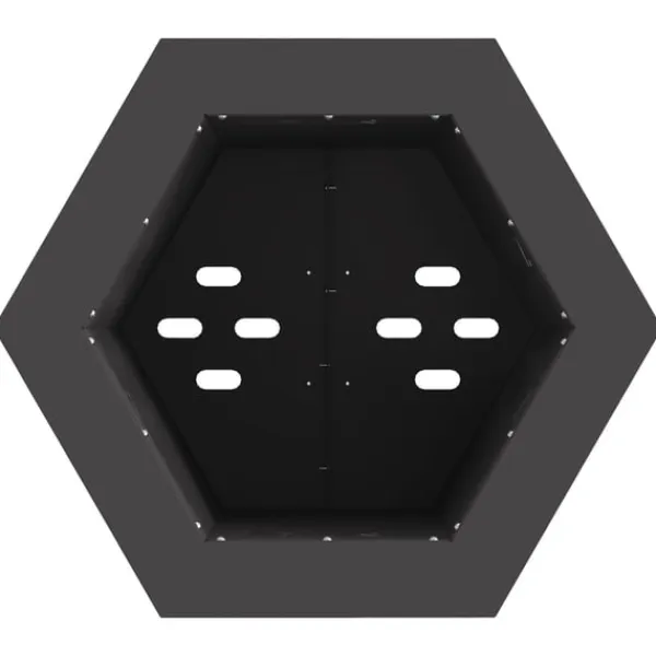 Online Fire Pit Black 38 x 38 x 51 cm Cold-rolled steel Pejse
