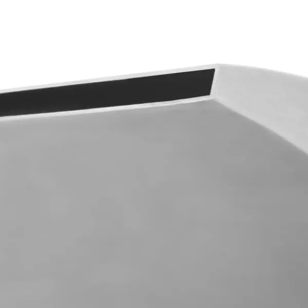 Clearance fontæne til svømmebassin rustfrit stål 30x9x26 cm sølv - Fontæner Pool- & Spatilbehør