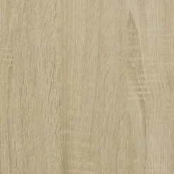 Outlet forsats til pejs 100x30x87,5 cm konstrueret træ sonoma-eg Pejse