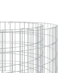 vidaXL Pejse^gabion-bålkurv Ø 100 cm galvaniseret jern - Ildsteder